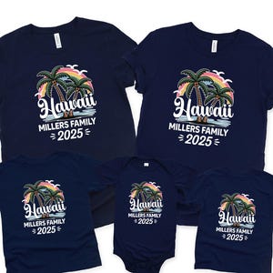 Custom Family Vacation Shirts 2025: Matching Group Trip Tees