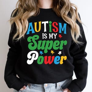Autism Is My Super Power Shirt: Neurodiversity Awareness Tee