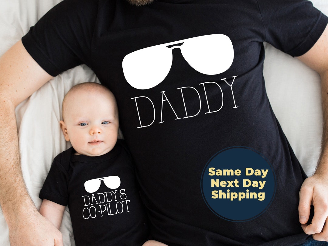 Daddy's Copilot Onesie, Copilot Onesie, Airplane Onesie, Aviator