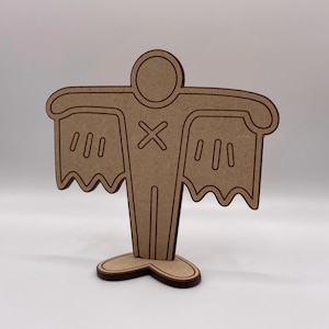 Carte 3D personnalisée. Bricolage cadeau boîte aux lettres pop-up. Décoration d'intérieur. Souvenir en bois