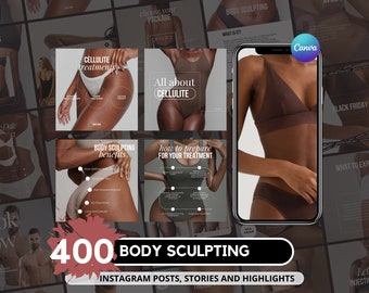 Modèles Instagram Body Sculpting I Body Contouring Instagram I Article Coolsculpting I Réseaux sociaux Body Sculpting I Réseaux sociaux de luxe