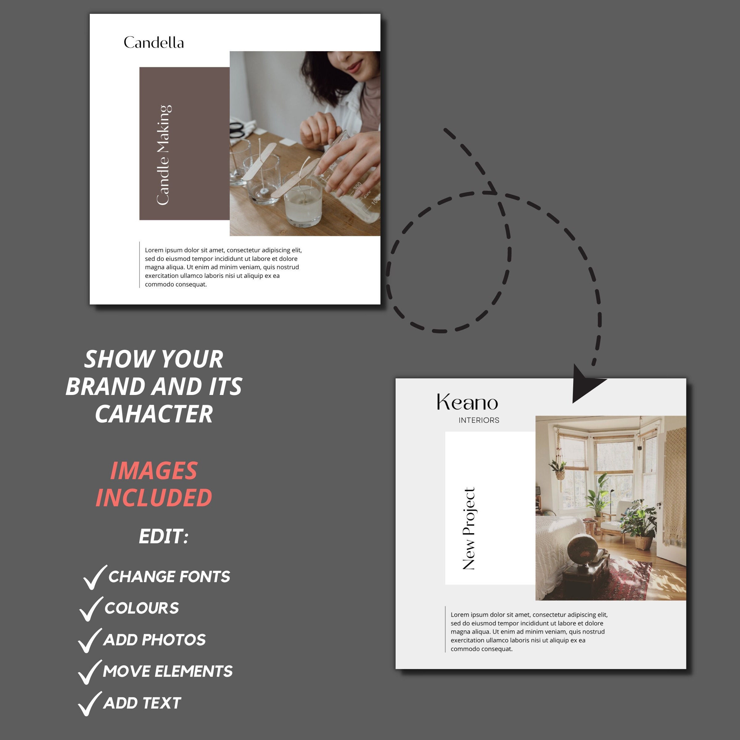 150 Candle Shop Instagram I Candle Template I Candle Business Etsy