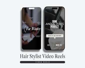 Hairstylist Instagram Video Reels, Hairdresser Reels, Hair Salon Instagram Video Reels, Viral Hairdresser Reels Instagram