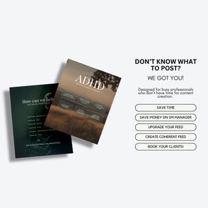 Psychologist Instagram Templates, Mental Health Posts and Stories, Therapist Templates (Digital Download) image 3