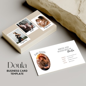 Modèle de carte de visite imprimable Doula I Carte de visite Doula I Carte de visite Doula I Carte de visite imprimable I Employée de naissance I Doula Marketing