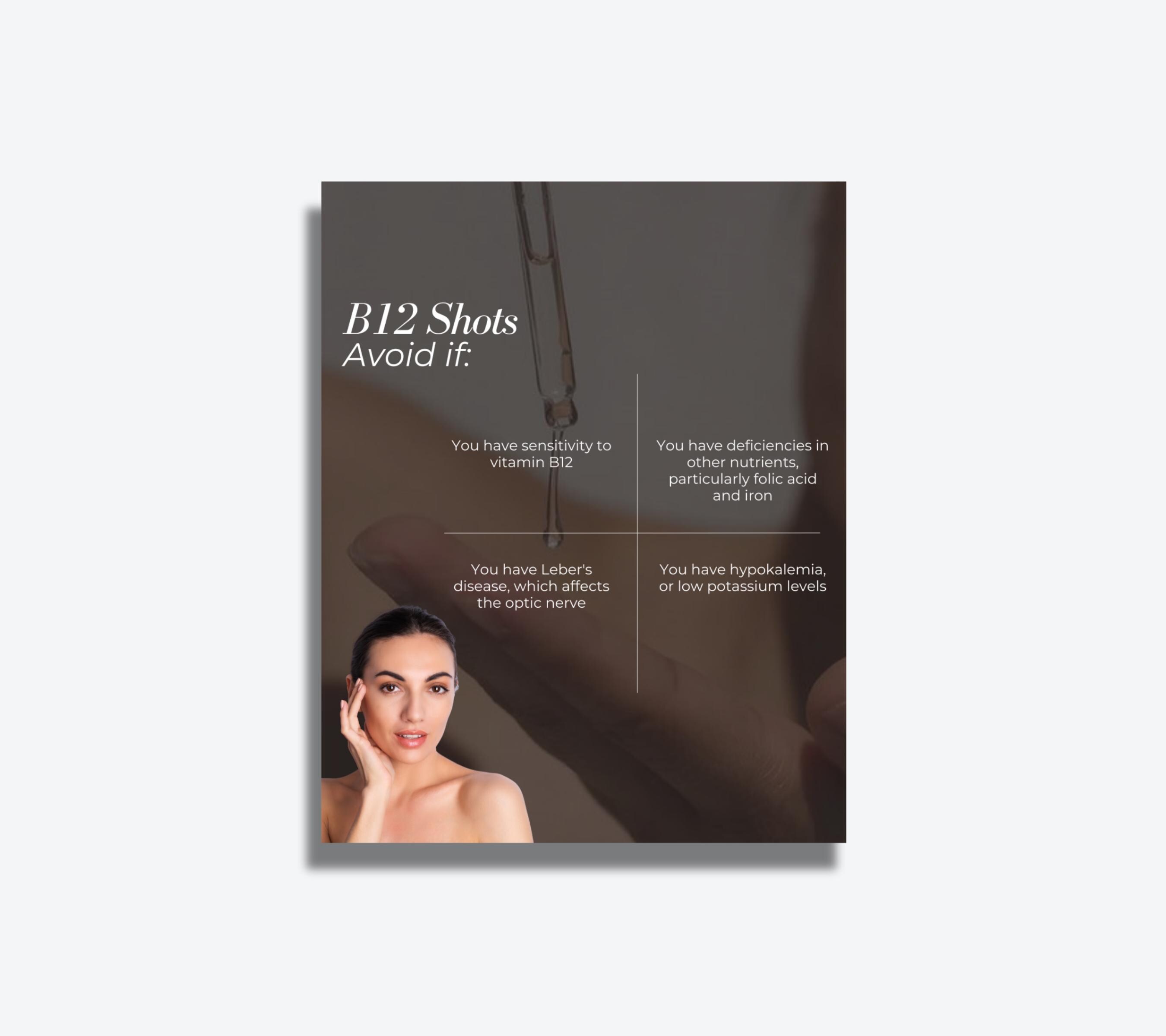 hypokalemia with b12 injection Shots Instagram Templates: Nurse Injector Posts, Medspa Social Media, IV Therapy, Vitamin Boosters Instagram Size:Copper Peptide Bundle ( 1 gram GHK+ 1 gram AHK) CALZY-12 NEO - Zee supplement
