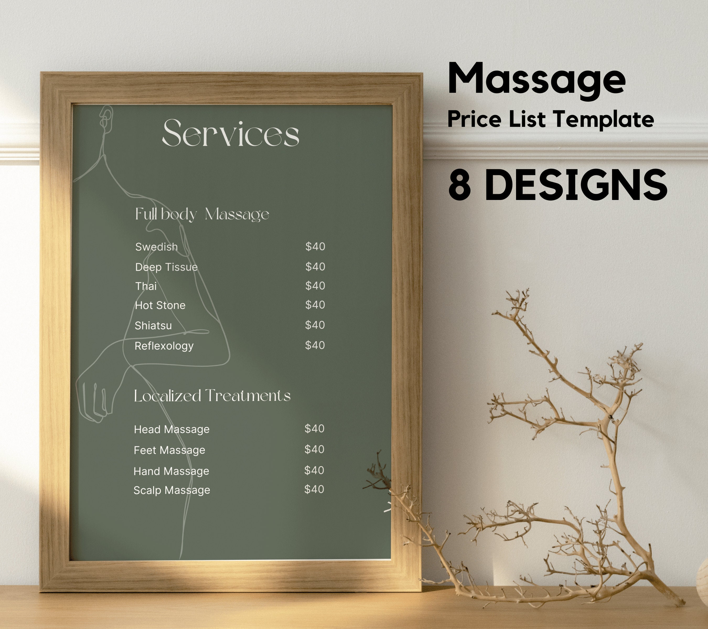 Massage prices deals