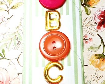 Vintage Pink Buttons 20mm | Matte Glossy Sew Through Garment Set