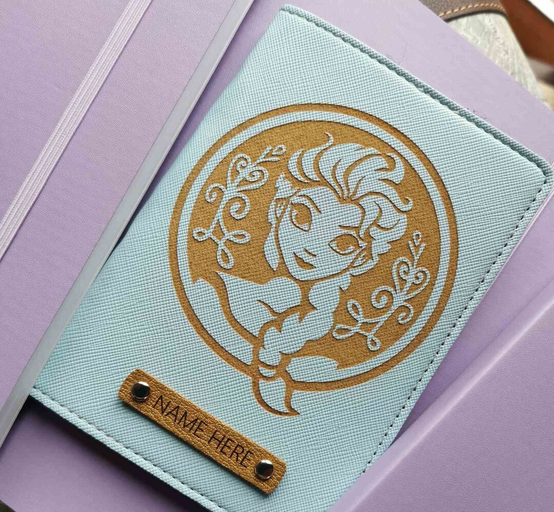 Frozen Personalized Passport Cover Cover Case Elza Cartoon Etsy