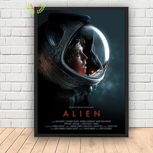 Alien Movie Poster, Canvas Wall Art Decor, Canvas Art Print, Famaliy Home Decor