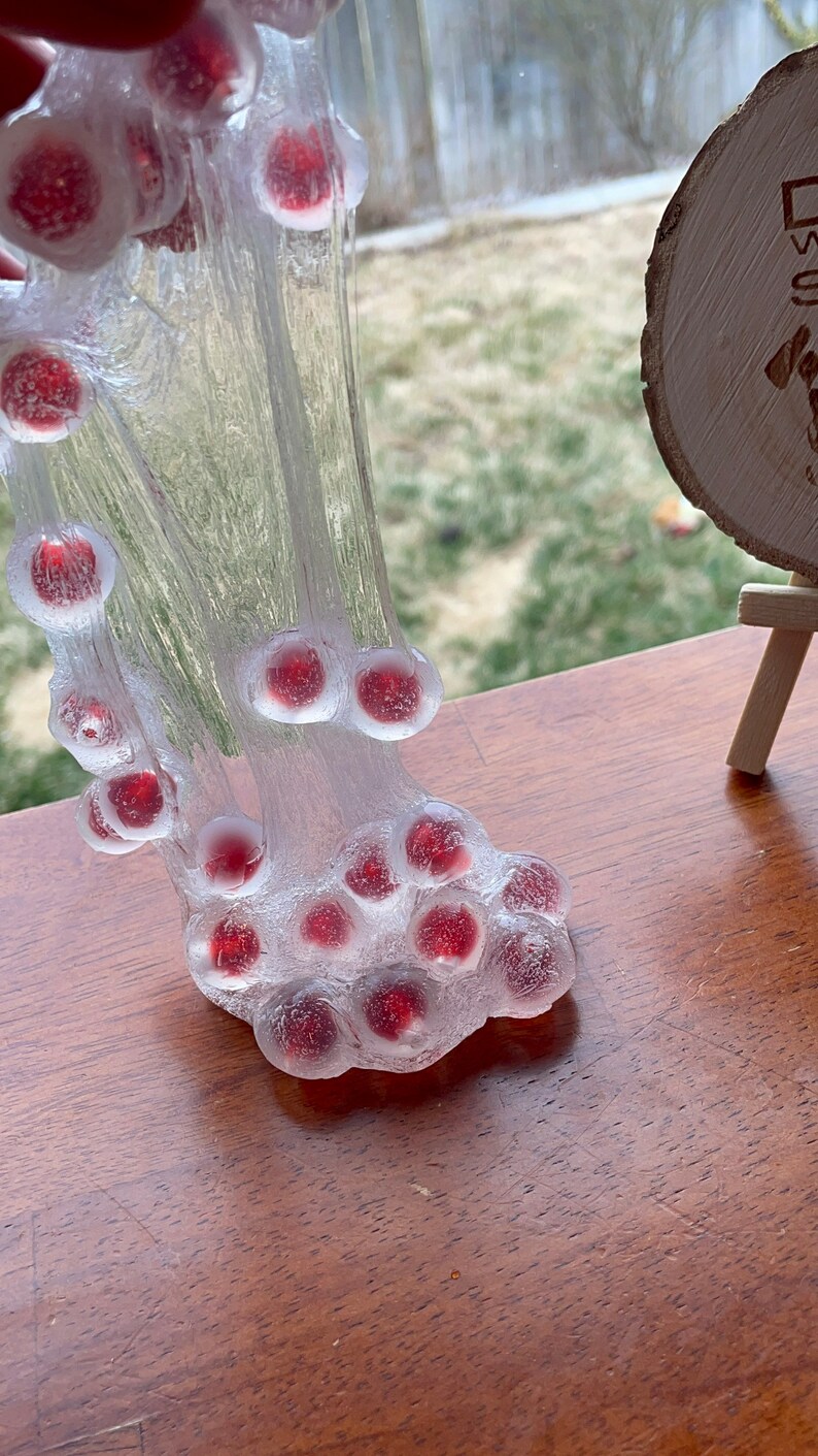 Frogspawn Bead Slime Clean Slime Frog Spawn Slime Etsy