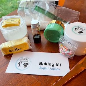 Baking kit! Sugar cookies slime baking kit