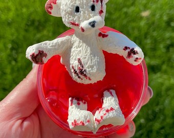 Bloodier bath slime diy butter slime
