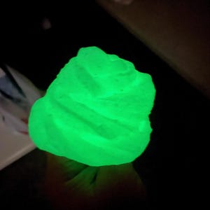 Glow in the dark slime!