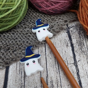 Needle stoppers for knitting needles as stitch stoppers, knitting accessories