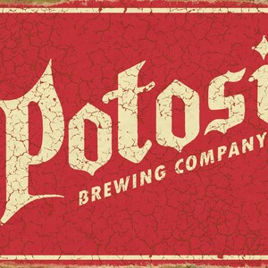 Potosi Beer Tin Sign (A1415)