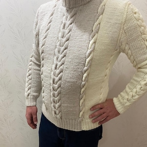 Handmade sweater design for man discount