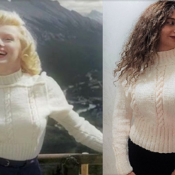 marilyn monroe sweater replica,women's sweater,lady gift.mom gift.daughter gift. lover gift. best gift. Birthday gift. Valentine's Day gift.