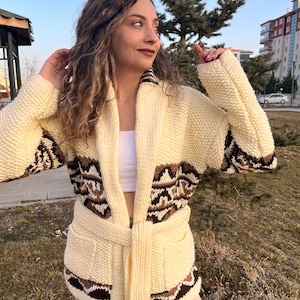 Starsky & Hutch cardican replica, wool cardigan does not itch.