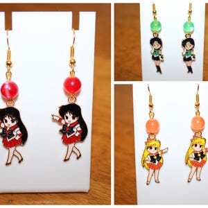 Sailor moon earrings etsy deals