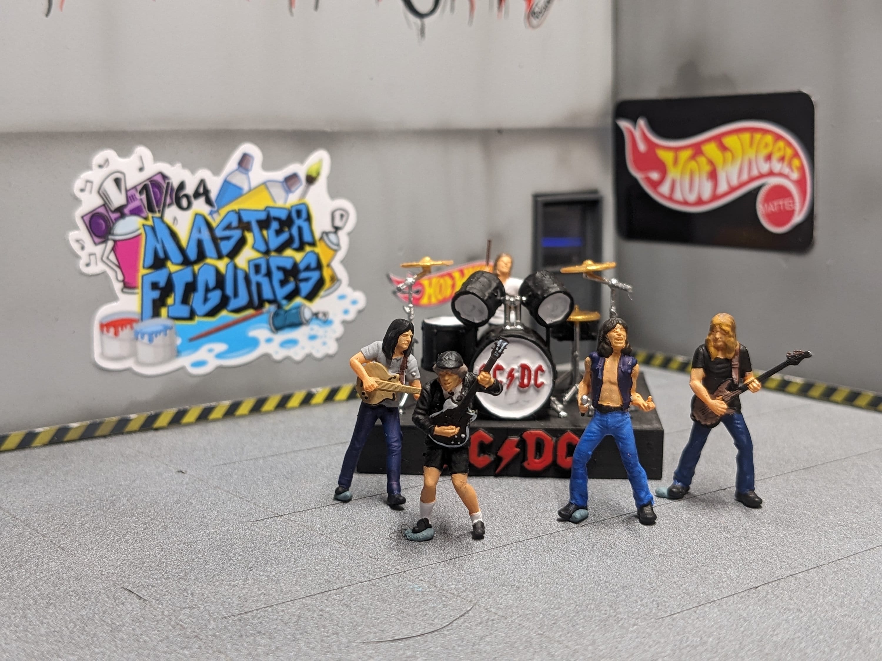 1/64 AC DC Rock Band - Etsy