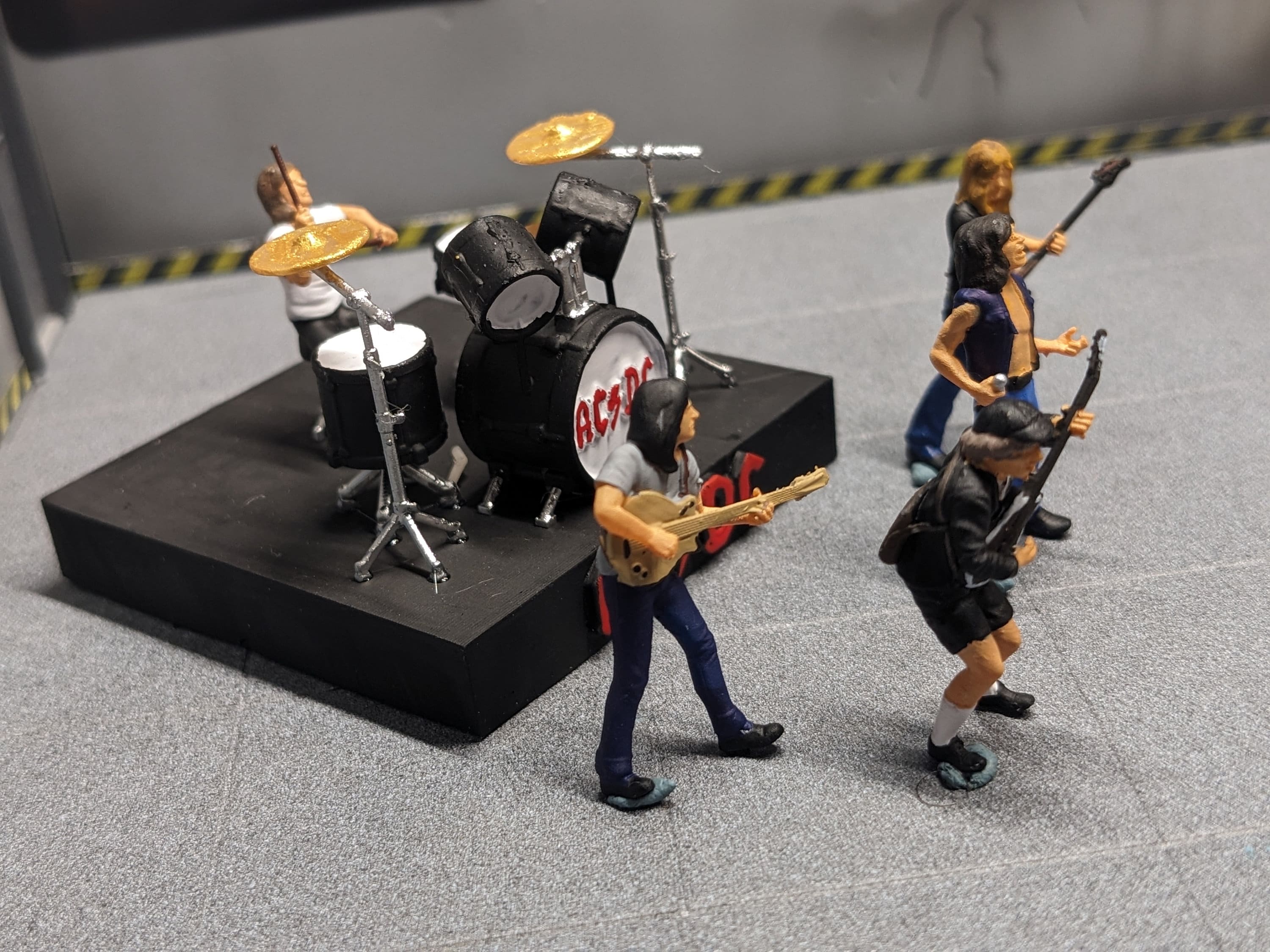 1/64 AC DC Rock Band - Etsy