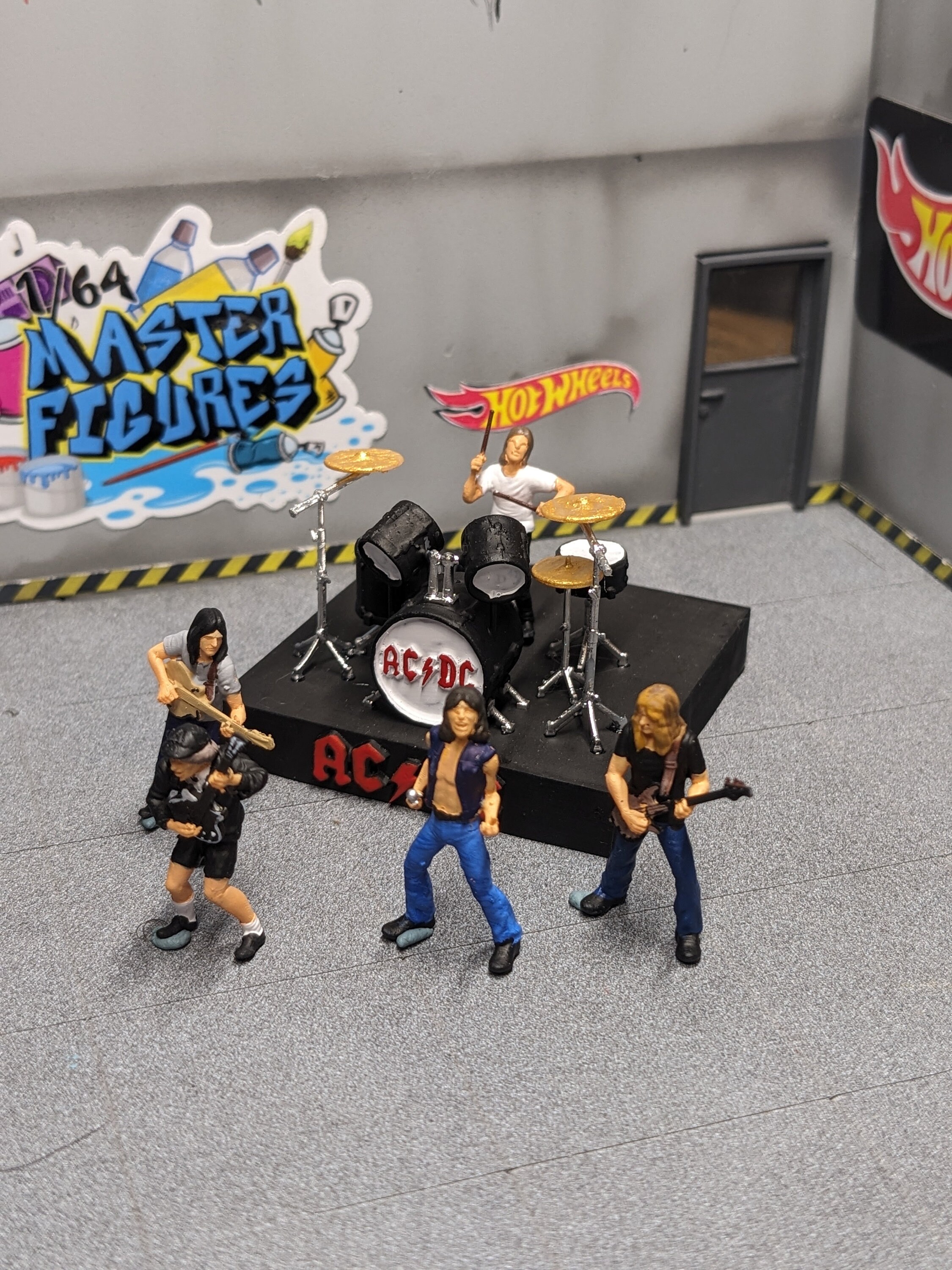 1/64 AC DC Rock Band - Etsy