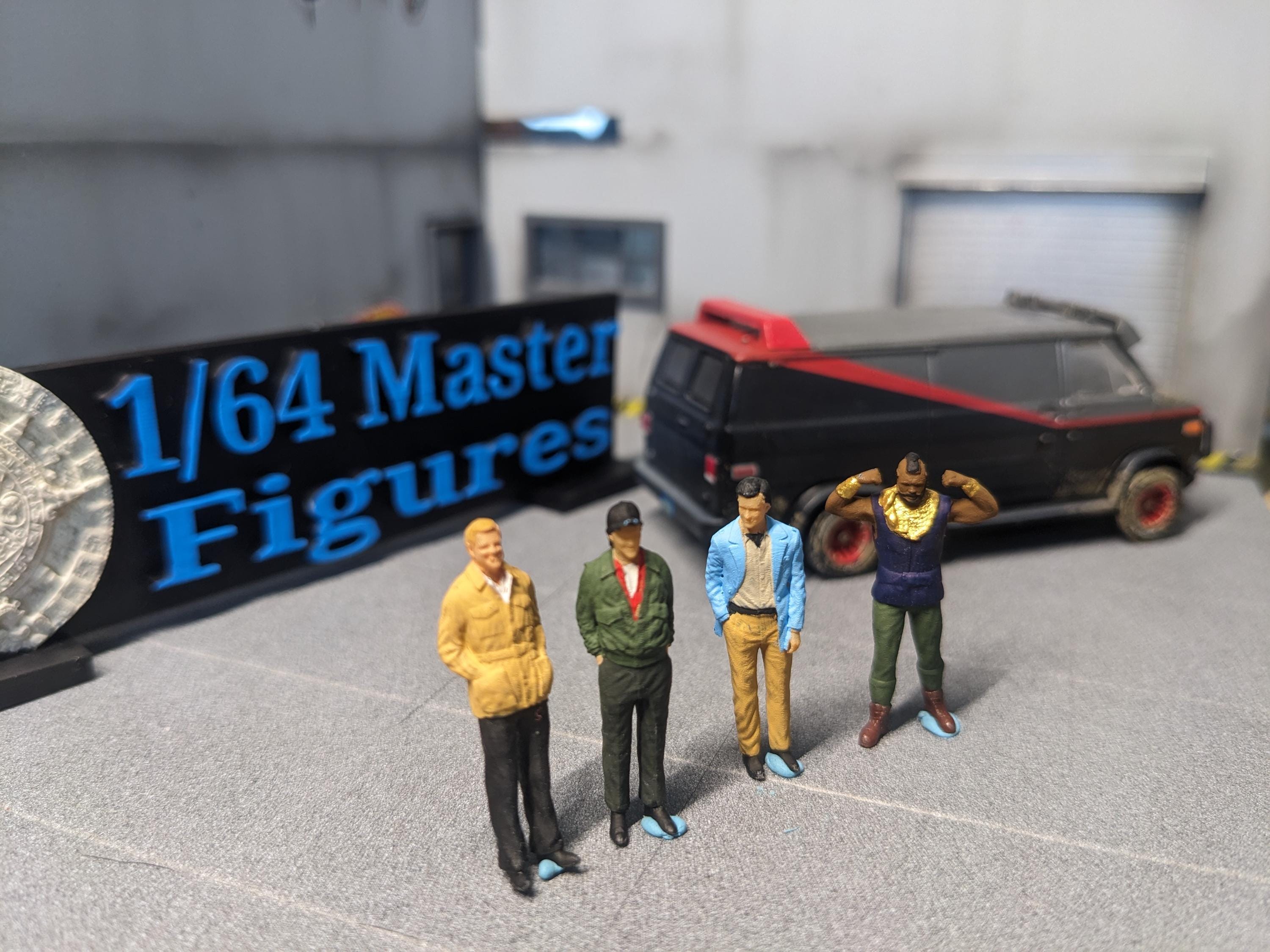 A Team Toy Van - Etsy