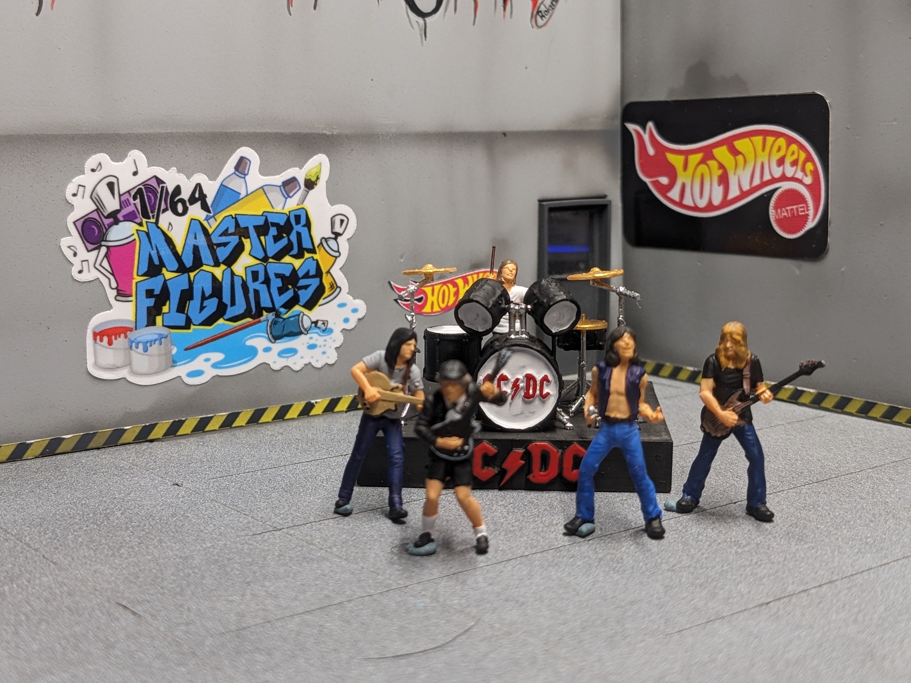 1/64 AC DC Rock Band - Etsy