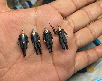 1/64 peaky blinders figures