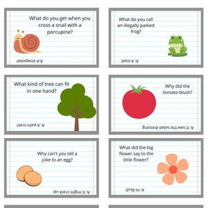 boîte à lunch pour enfants blagues-cartes-blagues-notes scolaires imprimables-téléchargement instantané
