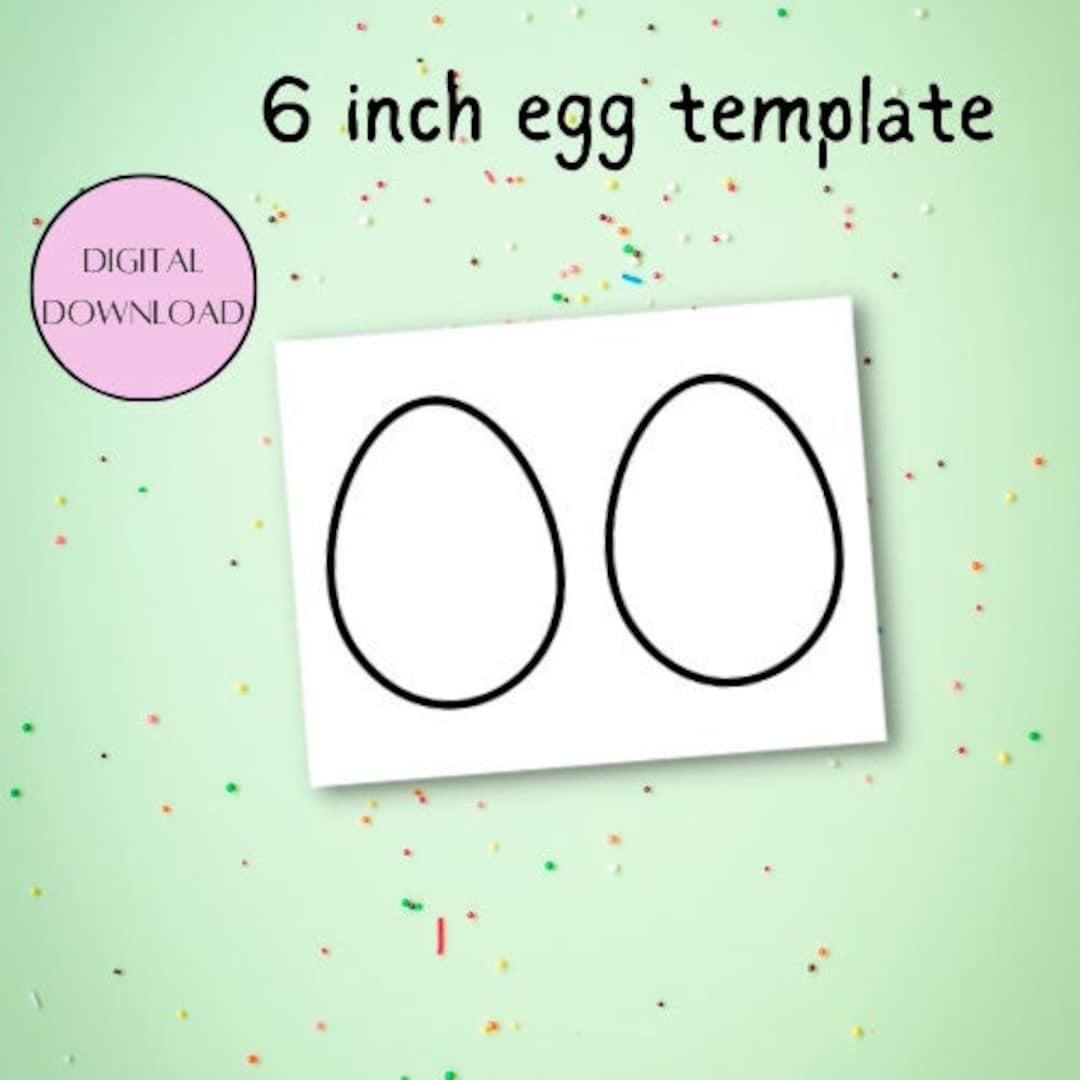 Easter Eggs CALEST - 6 Inch Large Plastic Eggs (6 Pack) Easter Eggs ...