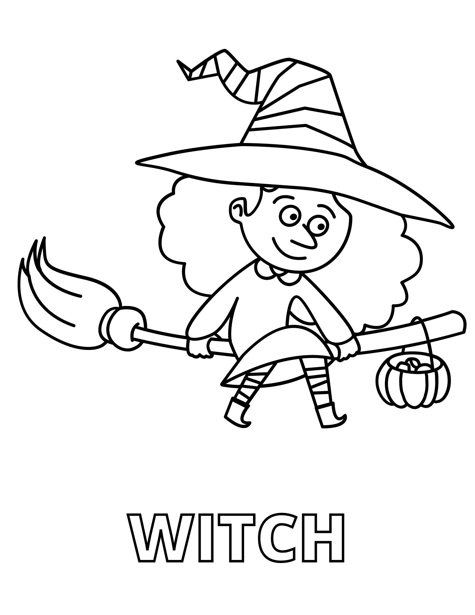 Printable kids halloween coloring pages coloring etsy
