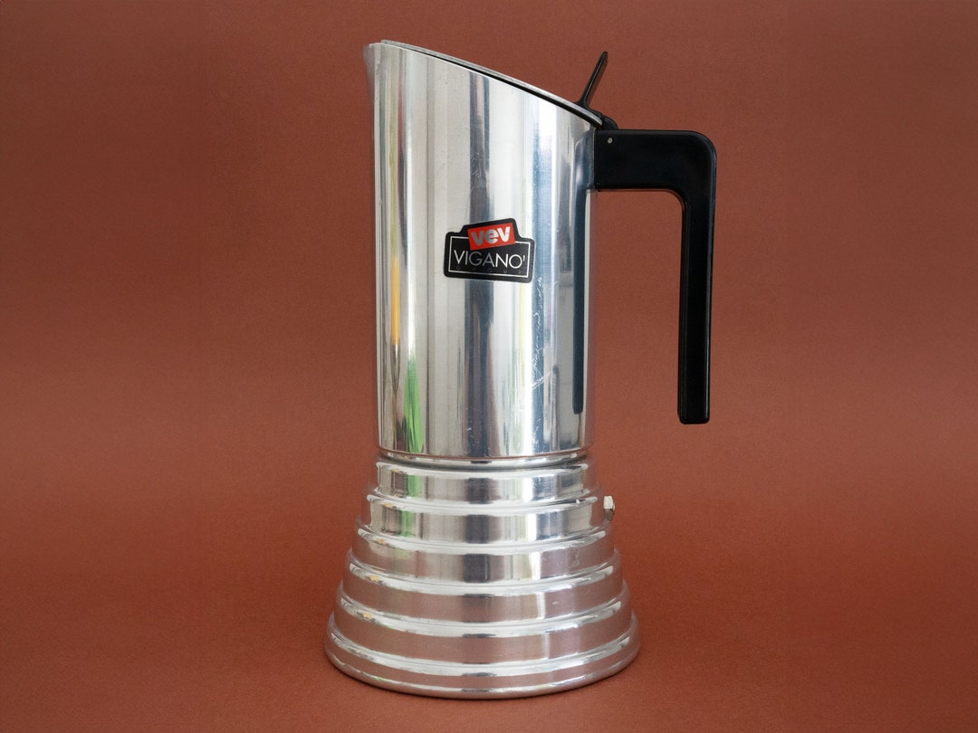 Italian Kontessa Lambada Moka Pot, Vev Viganò Midcentury Modern