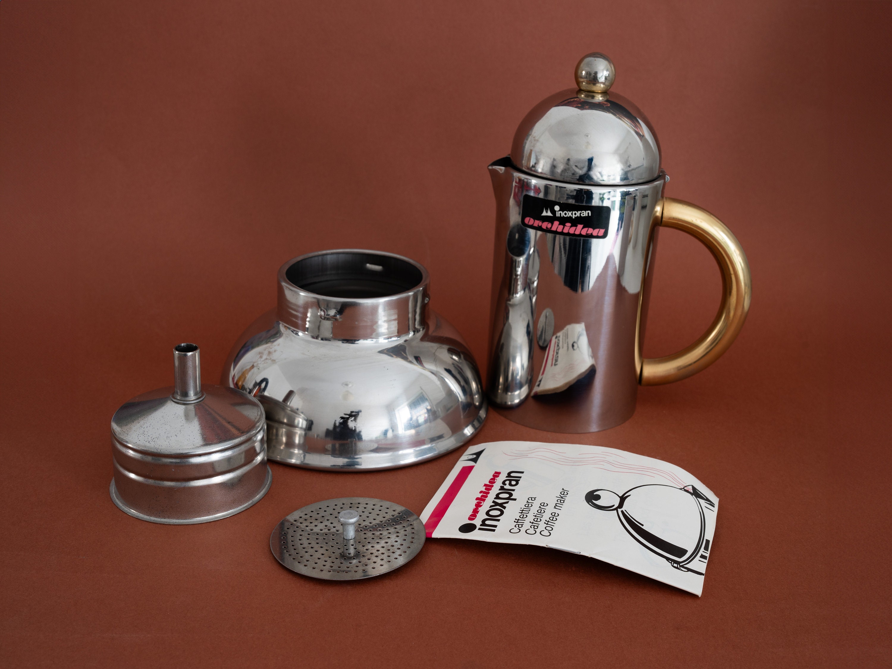 80s Italian Coffee Maker 