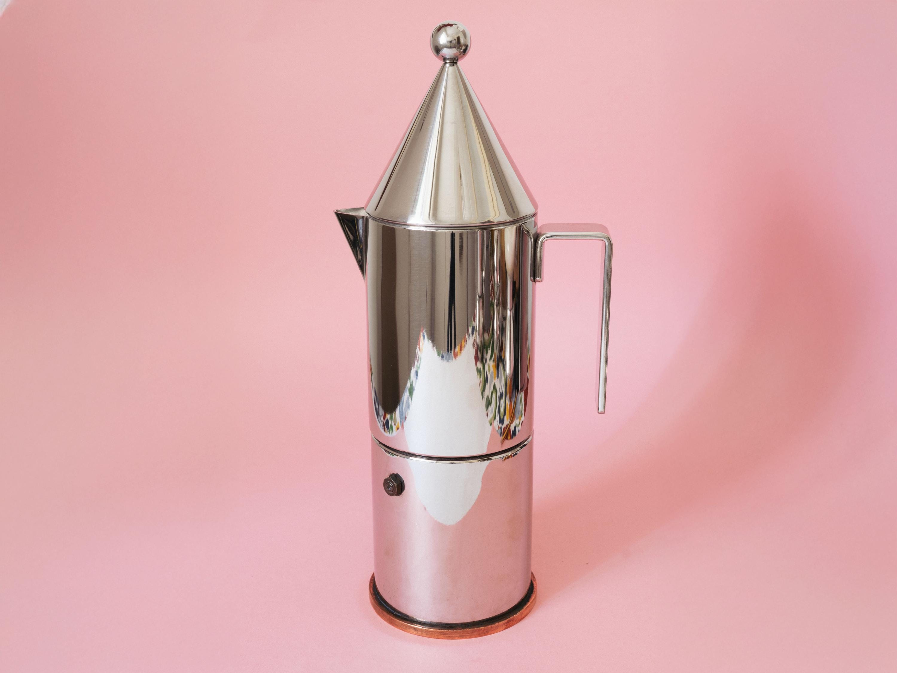 Alessi “la Conica” Espresso Maker by Aldo Rossi – Iconic 1980s