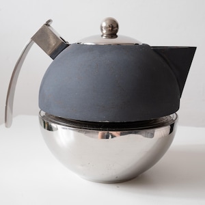 Cafetière vintage Gottinghen Matilda Design Raoul Piccinini, cafetière expresso Mid-Century moderne de l'ère spatiale pour moka, fabriquée en Italie