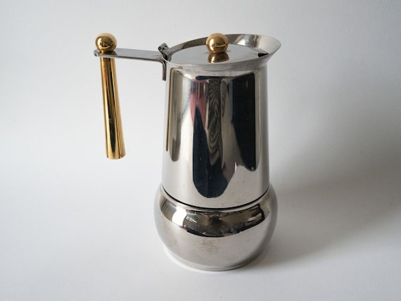 Vintage GB Kitty Oro Guido Bergna Italian Coffee Maker