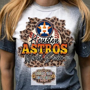 Astros World Series Tee Leopard