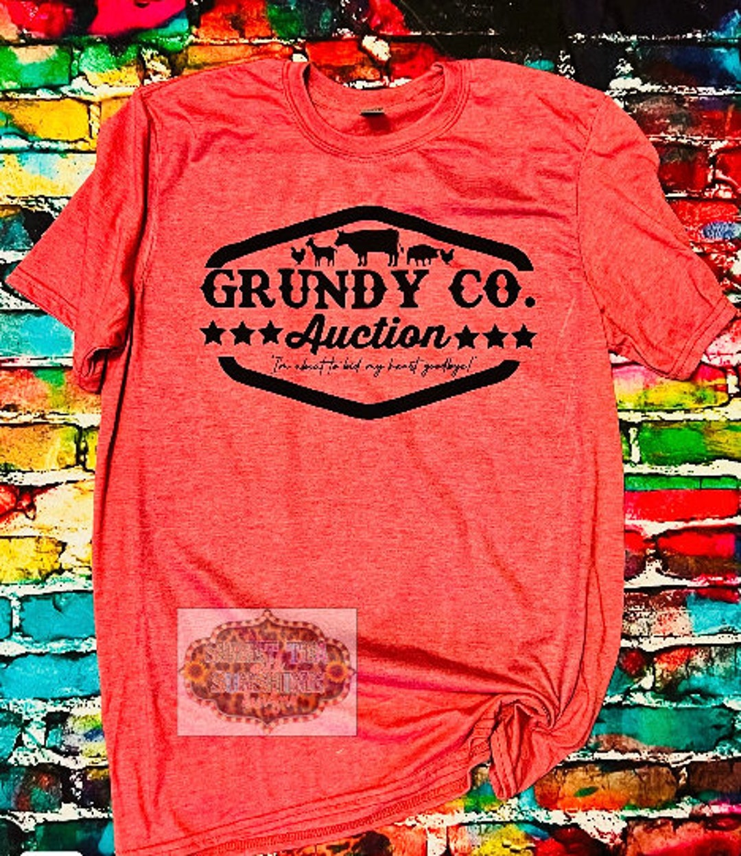 Grundy County Auction Tee Etsy
