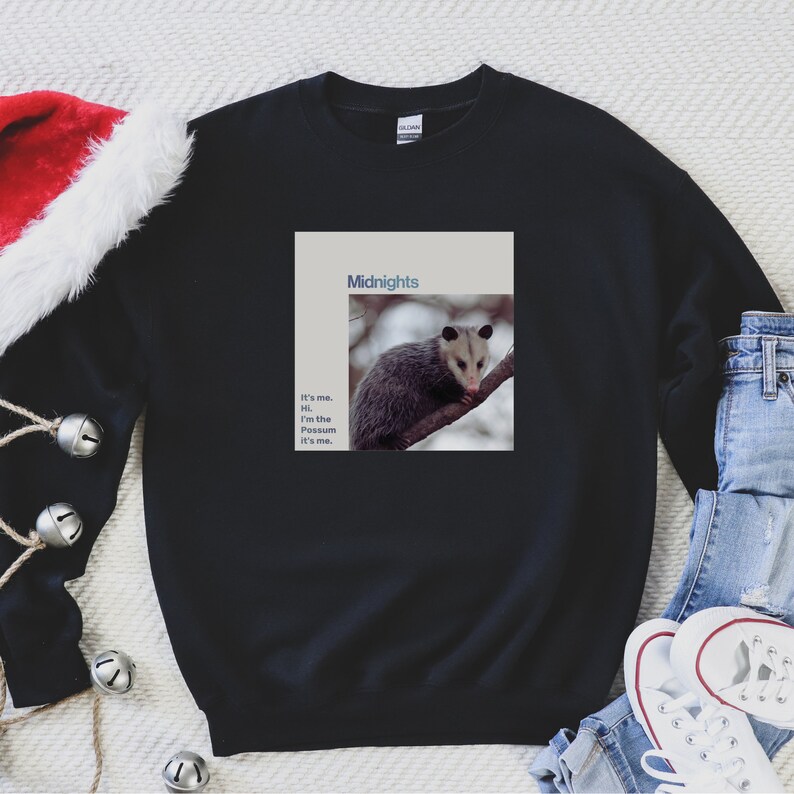 Taylor Swift Midnights Album Possum Sweater Its Me Hi Im Etsy