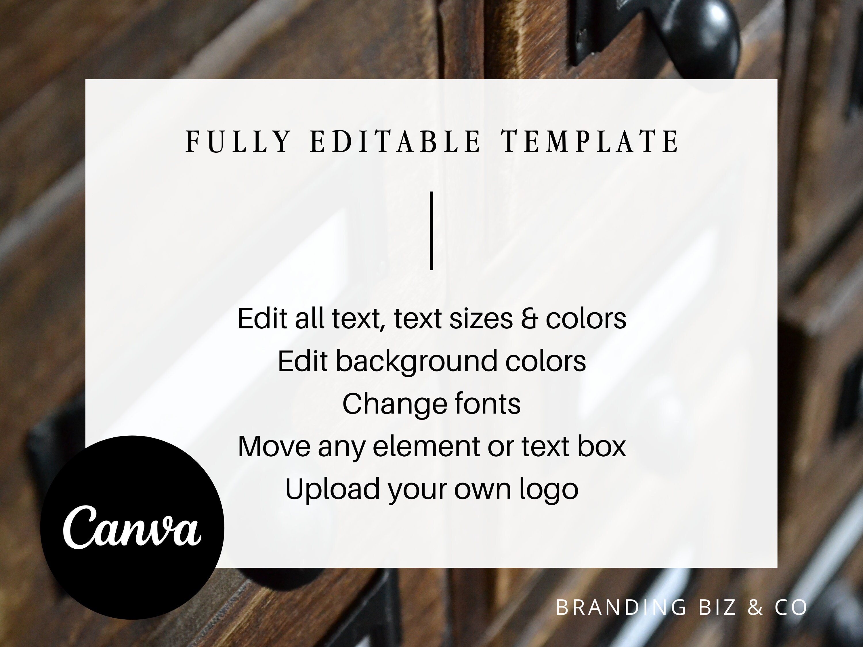 Room Spray Label Template Editable Product Label Template Etsy