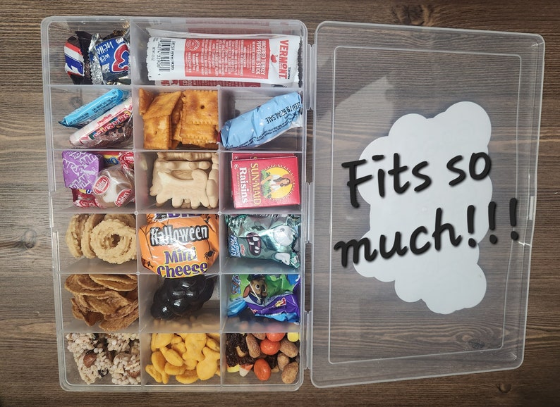 Personalized Snack Box Tiktok Food Hack Snackle Box for Sweets Cheese