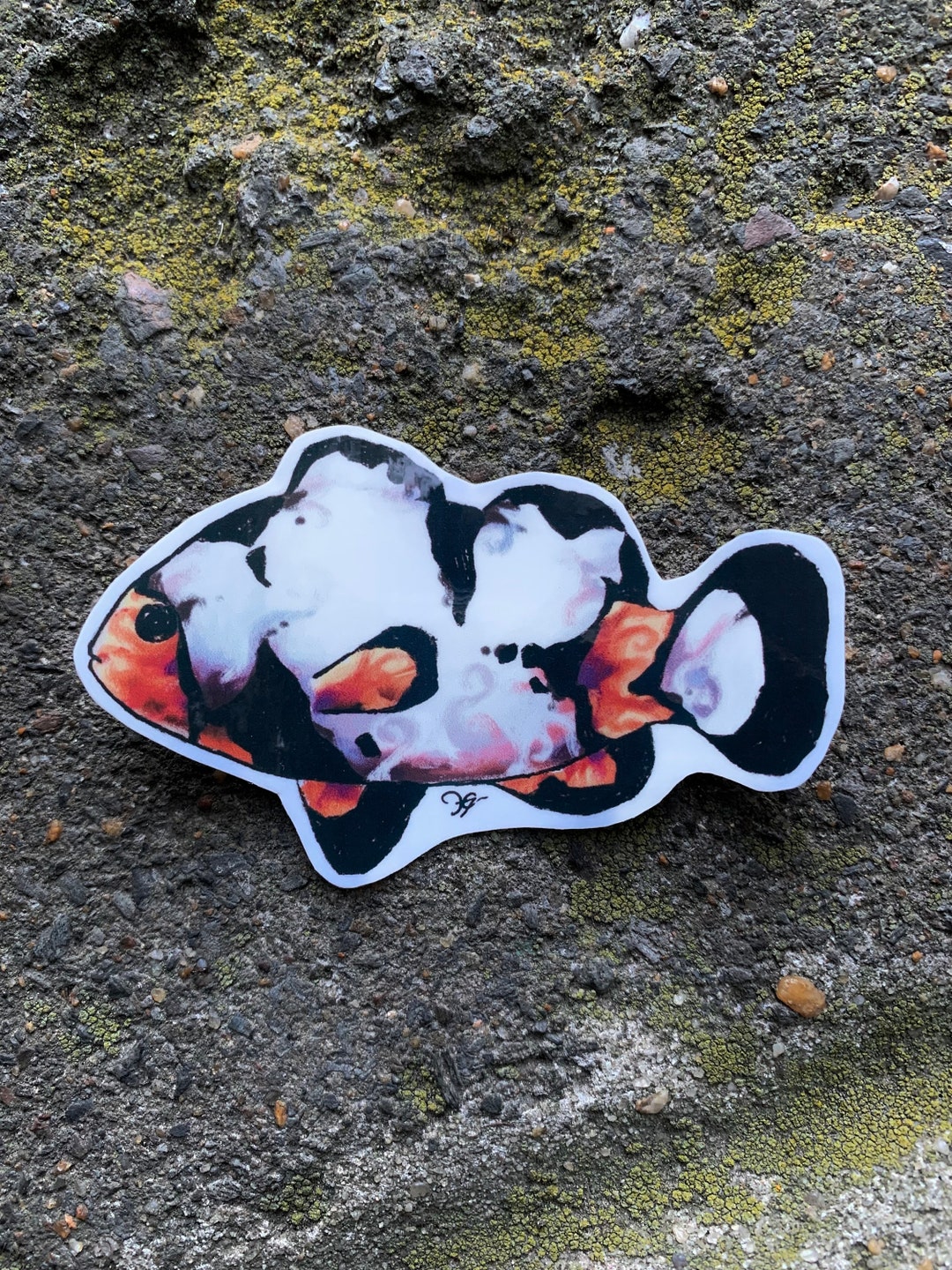 Cute Clownfish Sticker - Etsy