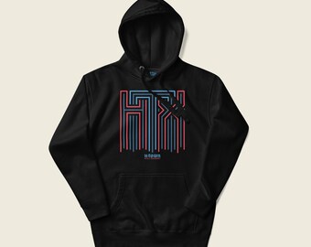 Neon Drip HTX Houston H-Town Hoodie