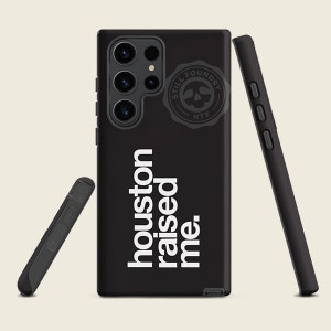 Houston Raised Me-hoesje voor Samsung® Galaxy | Android-telefoonhoesje | Houston grafische T-shirts | Houston-T-shirts | Houston telefoonhoesje