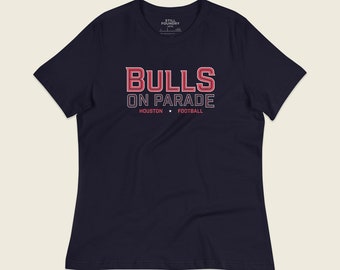 Houston Texans Bulls on Parade Women's T-Shirt | Houston Football | Texans Apparel | Houston Texans Graphic Tee | CJ Stroud | H-Town Made