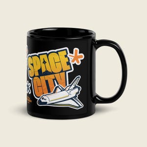 Tasse à café en céramique Space City Houston Texas
