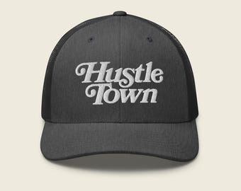 Hustle Town Houston Texas H-Town Trucker Cap