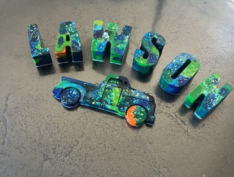 PERSONALIZED CRAYONS for Kids, Custom Name Crayons, Blue and Green Set ...